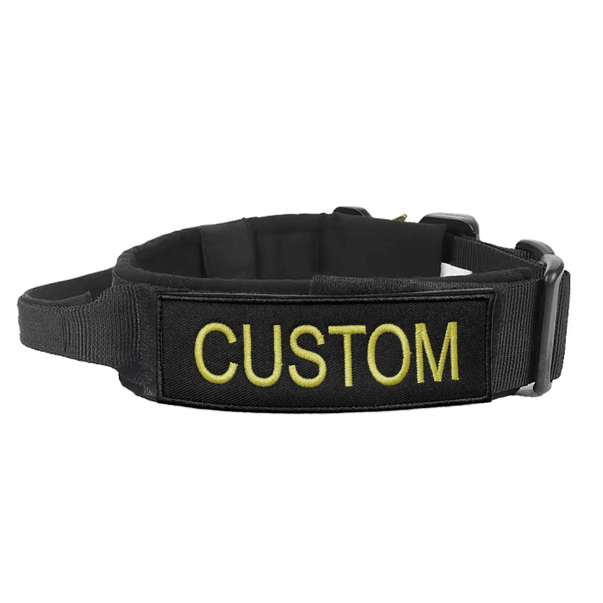Tactipup Collar With Personalized Tactical Dog Harness Comfort No