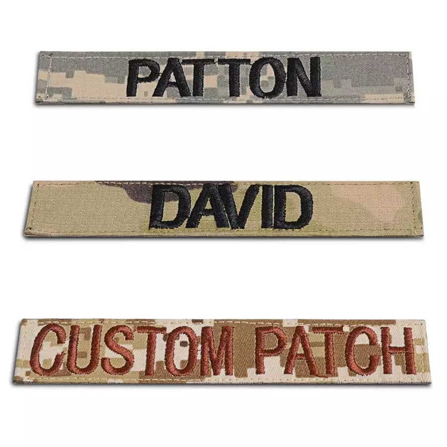 Custom 2x3 Name / Text Patch with Hook Fastener