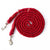 hands free dog leash cotton 7.5ft leash red