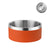 orange slow feeder dog bowls