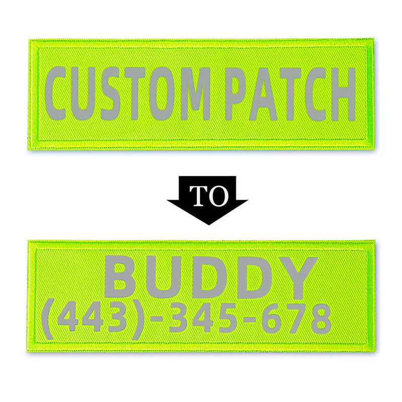 Custom Dog Velcro Patches 2 sizes available