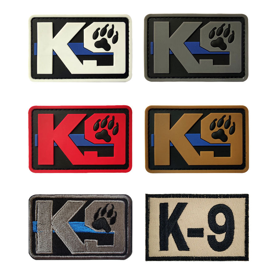 K9-OPS Icon Logo Velcro Patch  K9-OPS Rubber Training Patch for Dogs - K9  Ops