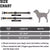 Tactical Dog Collar AirTag Holder Size Chart