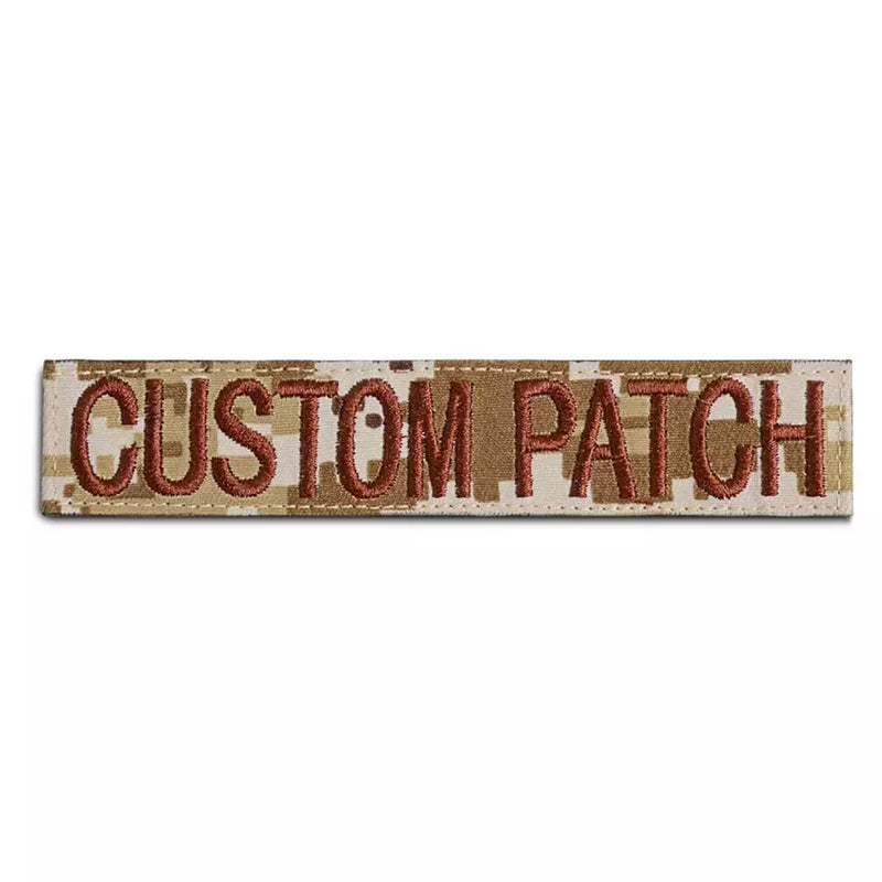 Military Custom Patches: Velcro Backing